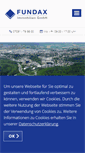 Mobile Screenshot of fundax.de